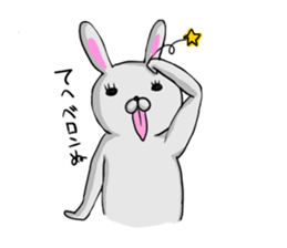 Rabbit USAGI sticker #458241