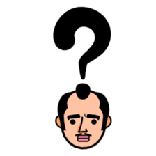 The Samurai Hairstyle sticker #458302