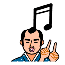 The Samurai Hairstyle sticker #458305