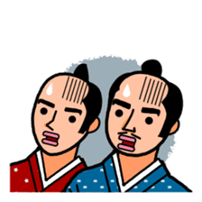 The Samurai Hairstyle sticker #458310