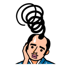 The Samurai Hairstyle sticker #458313