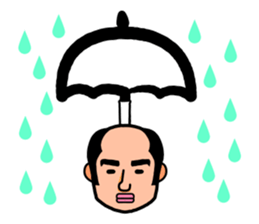 The Samurai Hairstyle sticker #458315