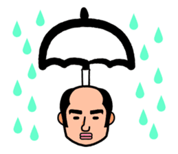 The Samurai Hairstyle sticker #458315