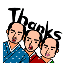 The Samurai Hairstyle sticker #458323