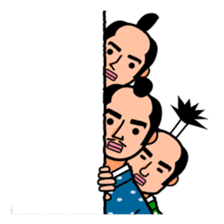 The Samurai Hairstyle sticker #458328