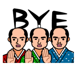 The Samurai Hairstyle sticker #458329