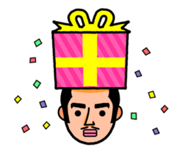 The Samurai Hairstyle sticker #458333