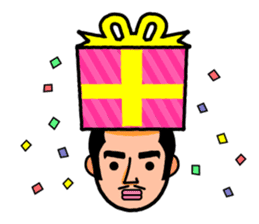 The Samurai Hairstyle sticker #458333