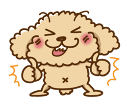 Putaro the Poodle sticker #458341