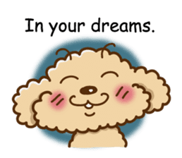 Putaro the Poodle sticker #458346