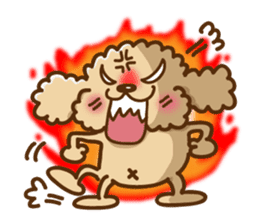 Putaro the Poodle sticker #458355