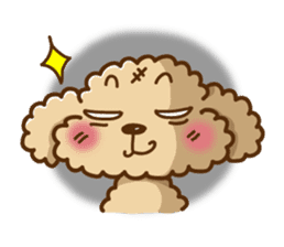 Putaro the Poodle sticker #458356