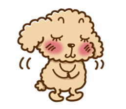 Putaro the Poodle sticker #458357