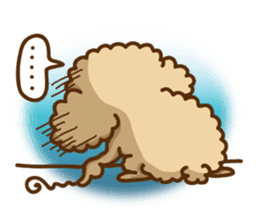 Putaro the Poodle sticker #458358