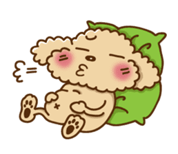 Putaro the Poodle sticker #458359