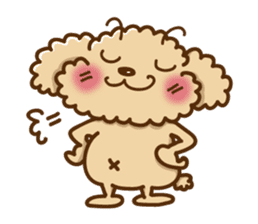 Putaro the Poodle sticker #458362