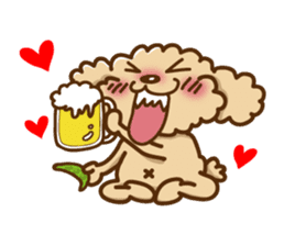 Putaro the Poodle sticker #458363
