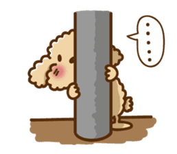 Putaro the Poodle sticker #458371