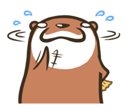 Kotsumetti of Small-clawed otter 02 sticker #458666