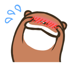 Kotsumetti of Small-clawed otter 02 sticker #458680