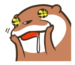 Kotsumetti of Small-clawed otter 02 sticker #458681