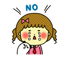 High school girl Chiharu-chan sticker #458978