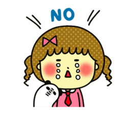 High school girl Chiharu-chan sticker #458978