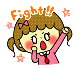 High school girl Chiharu-chan sticker #458983