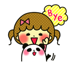 High school girl Chiharu-chan sticker #458984