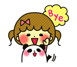 High school girl Chiharu-chan sticker #458984
