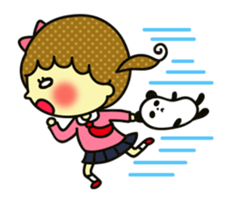 High school girl Chiharu-chan sticker #458989