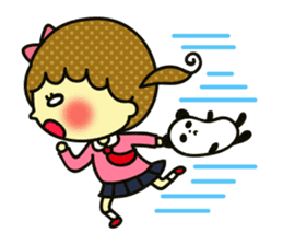 High school girl Chiharu-chan sticker #458989