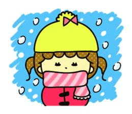 High school girl Chiharu-chan sticker #458992