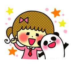 High school girl Chiharu-chan sticker #458994