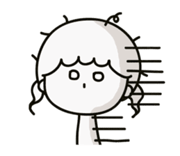 High school girl Chiharu-chan sticker #458995