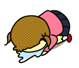 High school girl Chiharu-chan sticker #458996