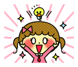 High school girl Chiharu-chan sticker #458997