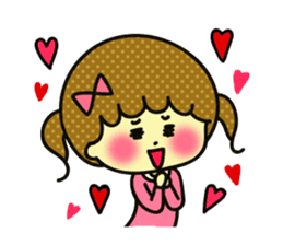 High school girl Chiharu-chan sticker #458998