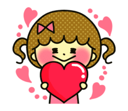 High school girl Chiharu-chan sticker #459000