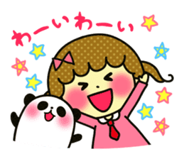 High school girl Chiharu-chan sticker #459001