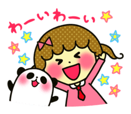 High school girl Chiharu-chan sticker #459001