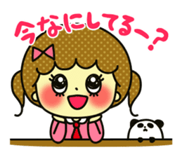 High school girl Chiharu-chan sticker #459002