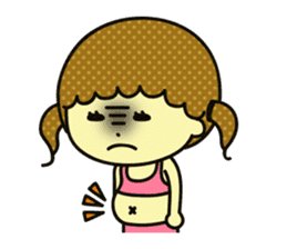 High school girl Chiharu-chan sticker #459006