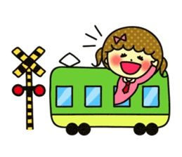 High school girl Chiharu-chan sticker #459008