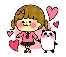 High school girl Chiharu-chan sticker #459011