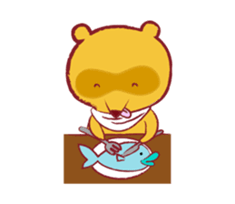 TANUKI sticker #459065