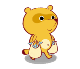 TANUKI sticker #459071