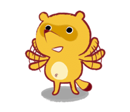TANUKI sticker #459092