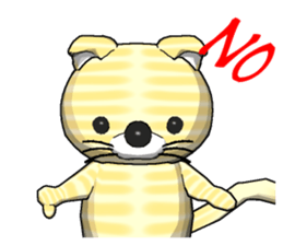 Tiger cat1 sticker #459177