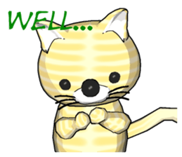 Tiger cat1 sticker #459184